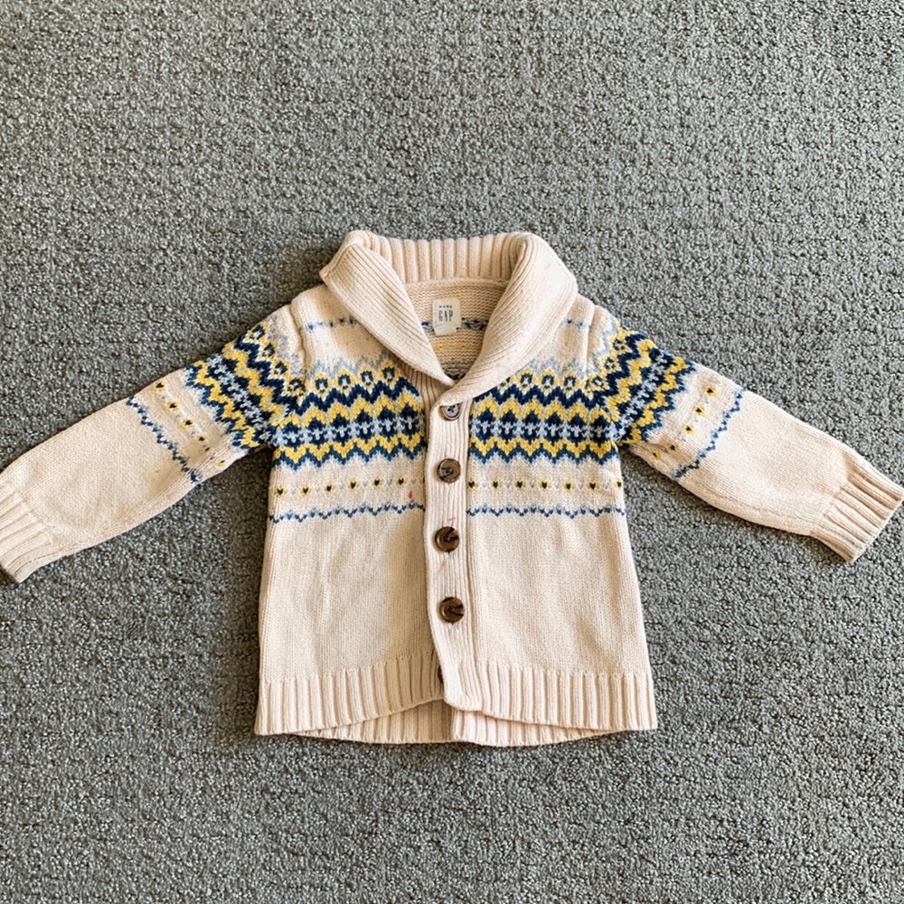 Fair isle cardigan - Gap Kids